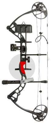 Compound bow with grip highlighted