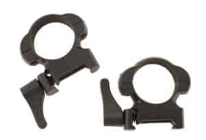Scope quick release rings