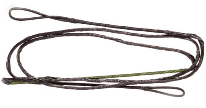 A dacron bow string with centre serving