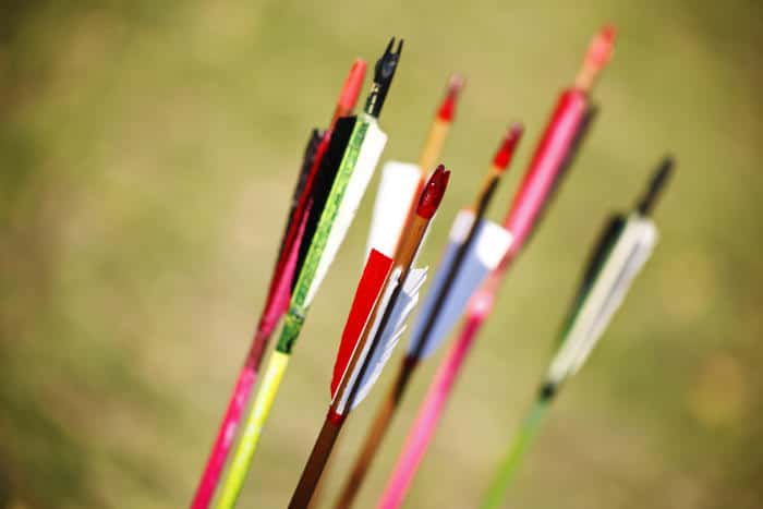A selection of different arrows
